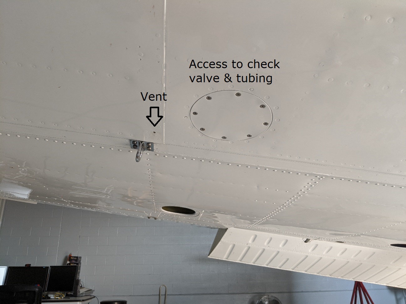 check valve in fuel vent