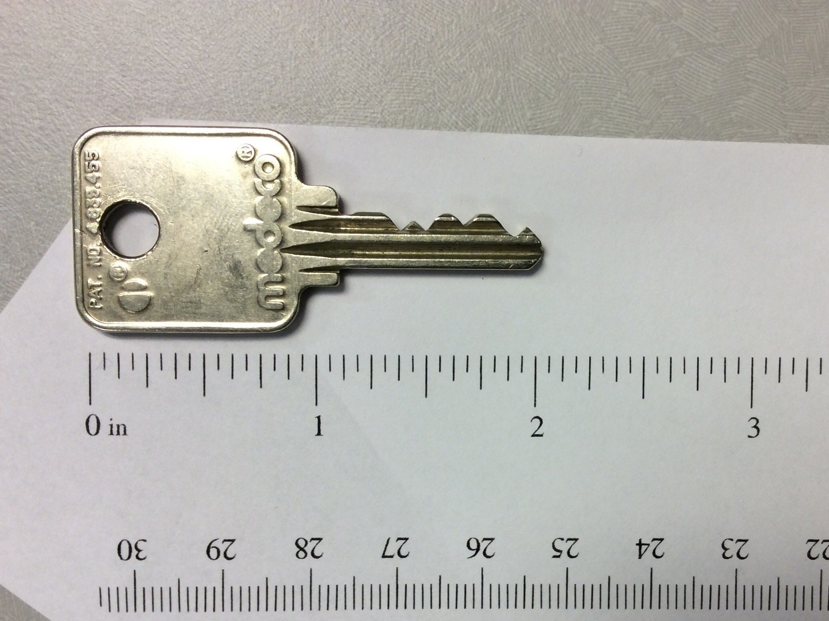 Medeco Key Copies for Door Locks 1959 K Model Bonanza