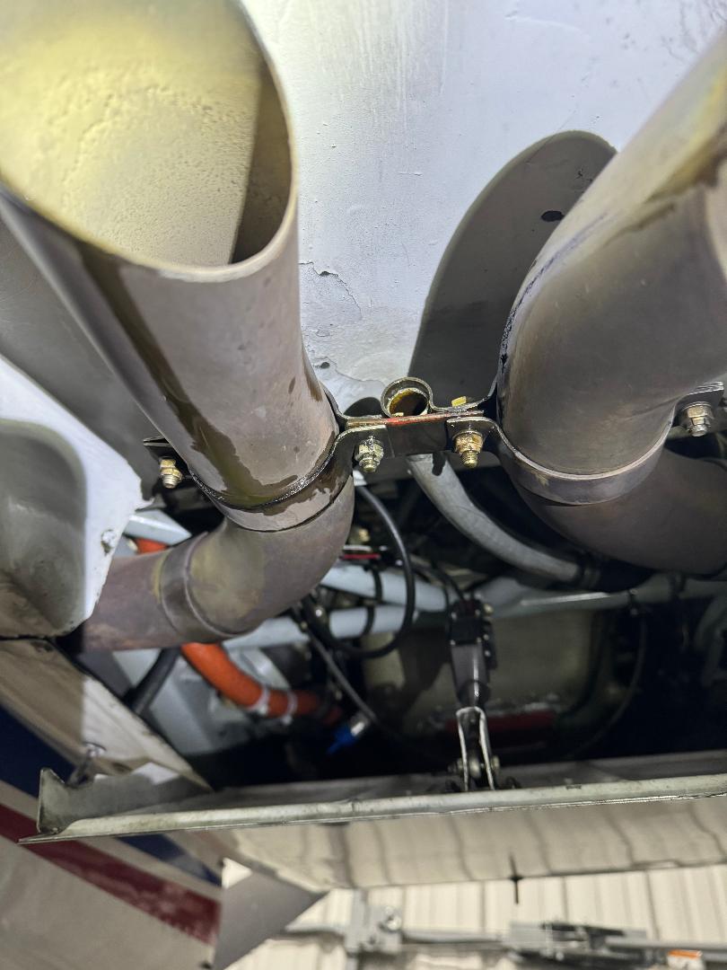 crank case vent line termination