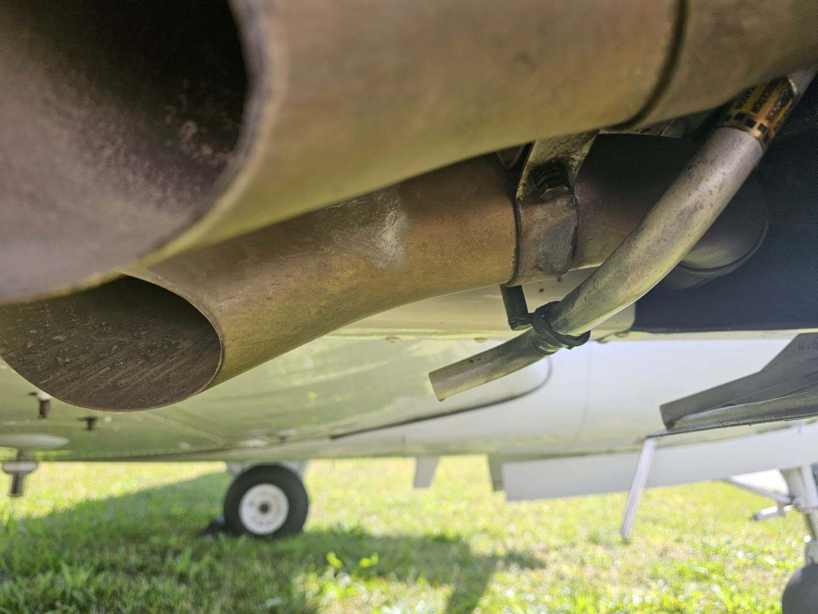 crank case vent line termination