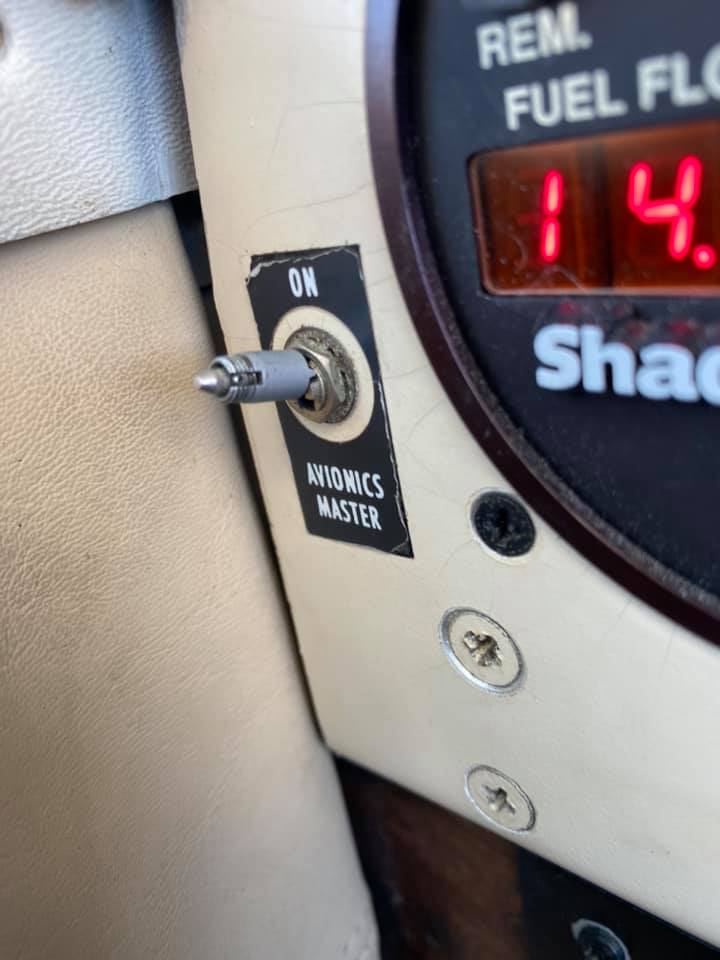 Replacement Tip for Avionics Master Switch