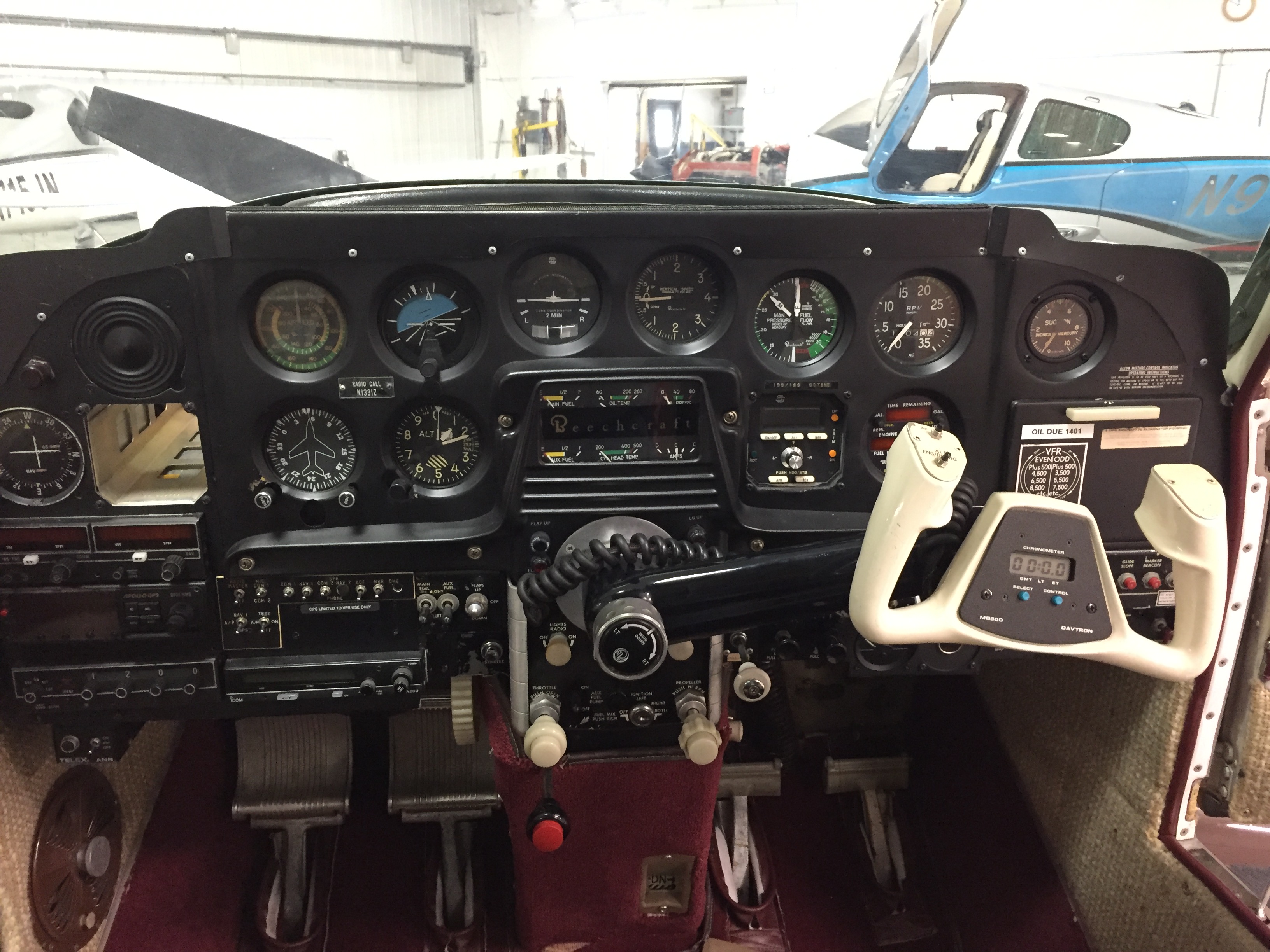 Instrument panel overlay