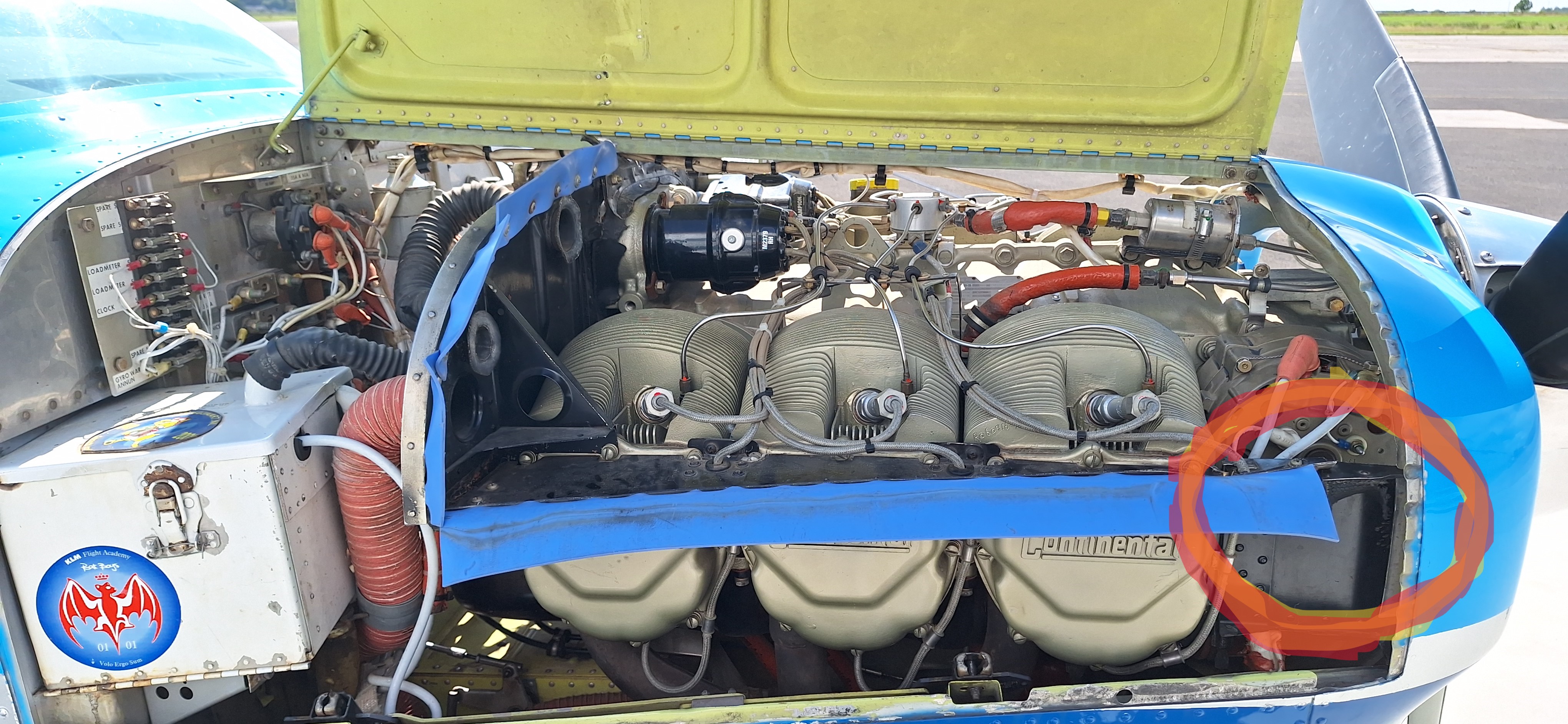 Standard IO550 engine baffles info