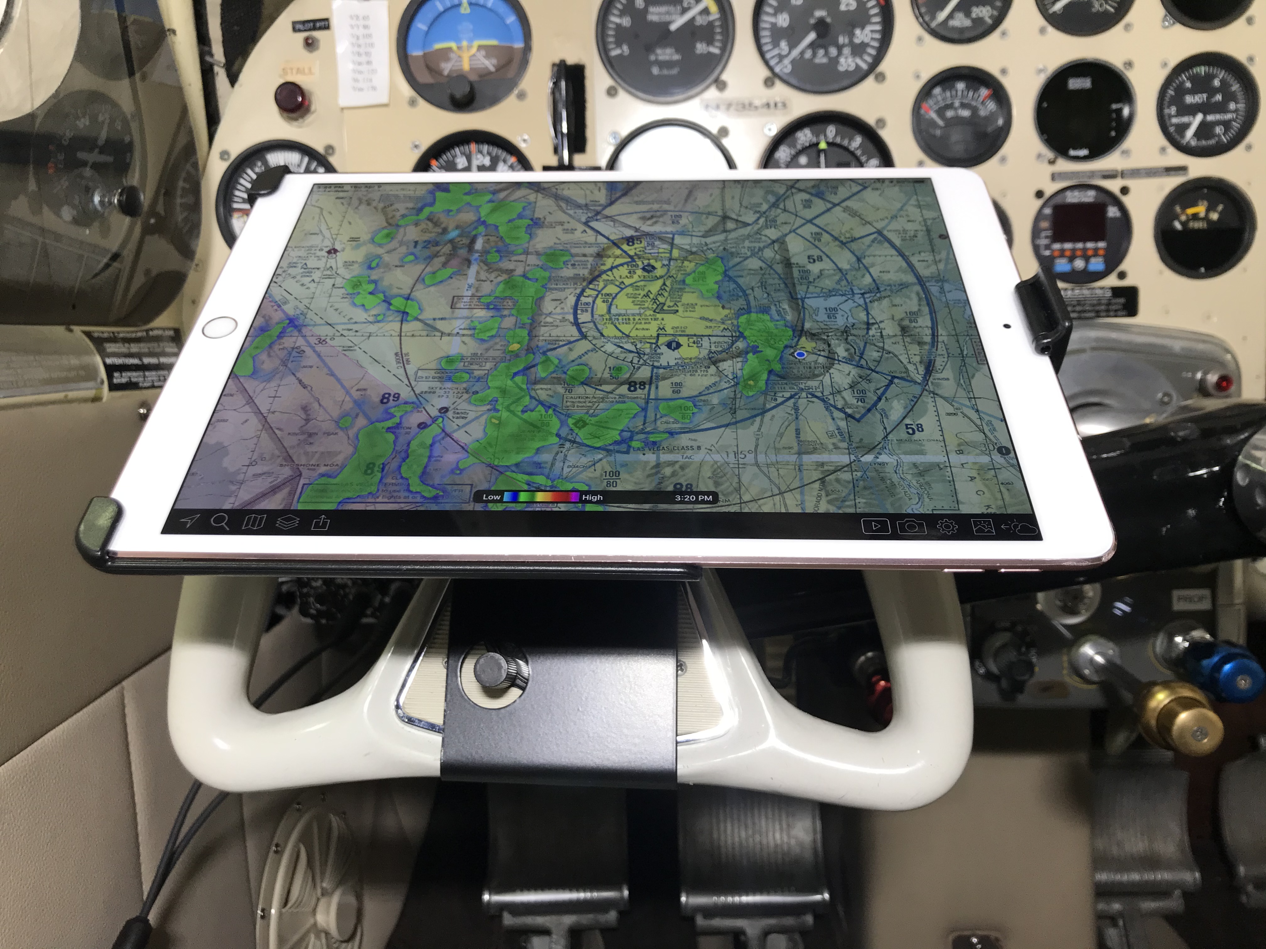 Ipad mounting in a Bonanza